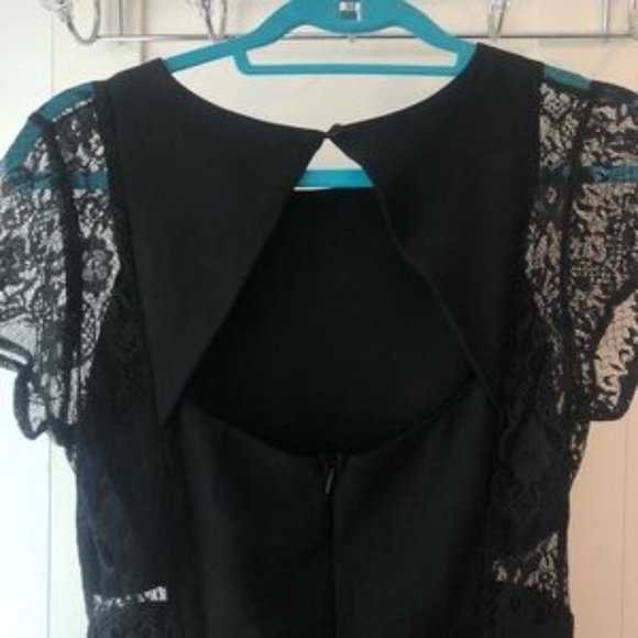 NWT black lace romper  jumpsuit 19 Cooper from Nordstrom's - Picture 4 of 4